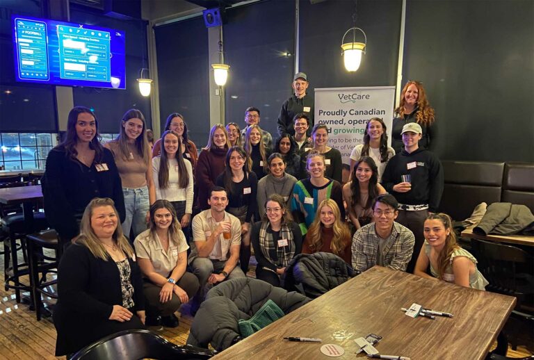 Vetcare student mentorship gathering
